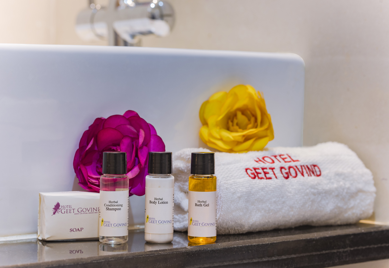 Toiletries and Towel